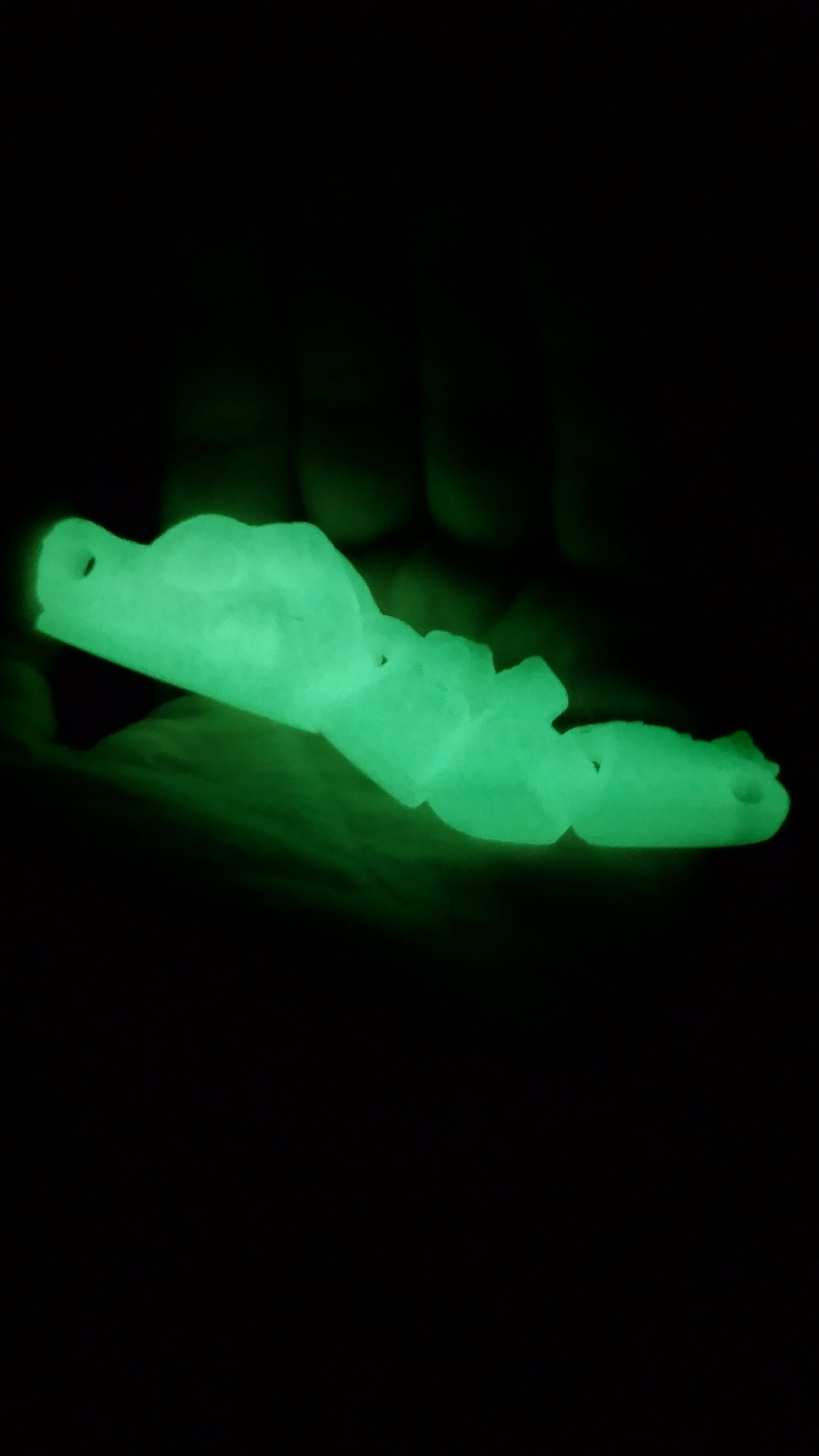 Flexi Czaszka Świecąca w ciemności.