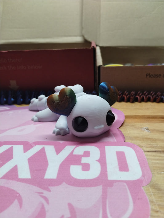 Flexi axalotl-walentynki