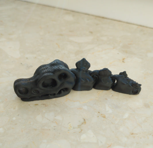 Flexi Czaszka Czarny